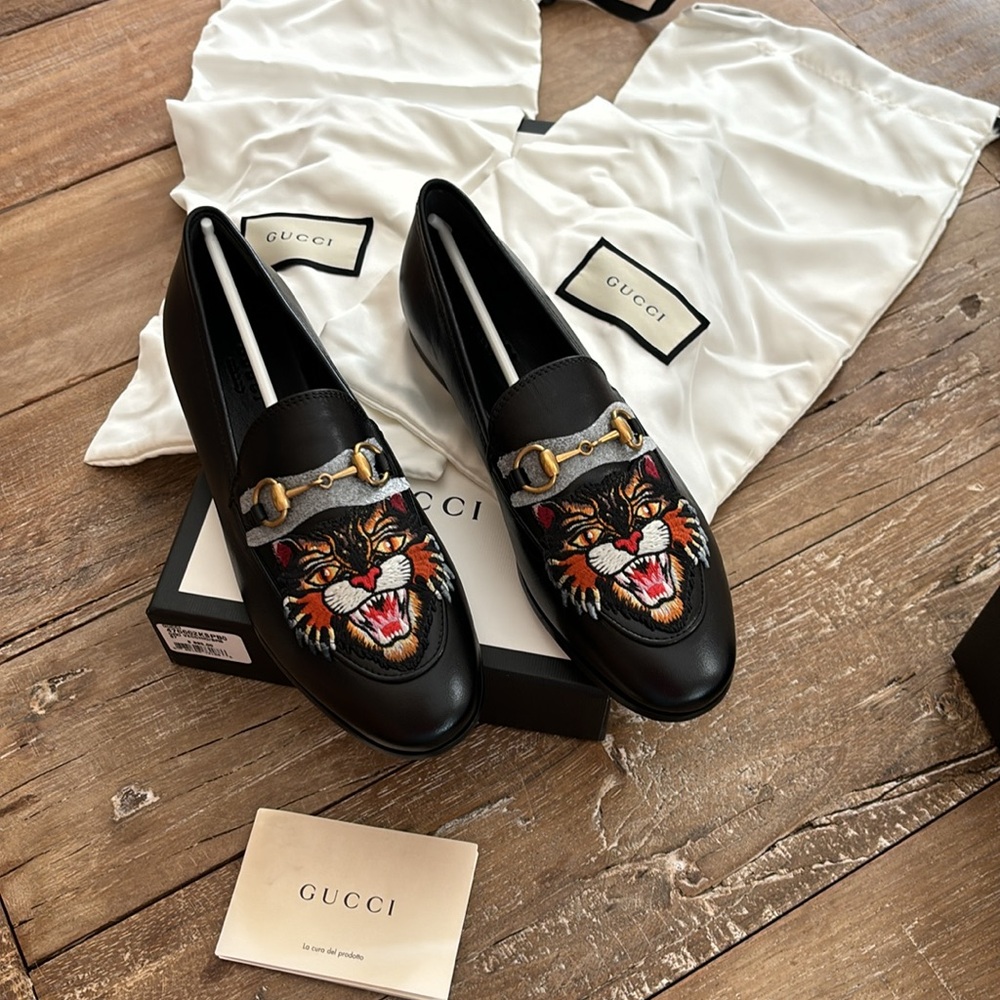 GUCCI Malaga Kid Nero w/dustbags & original box NWT